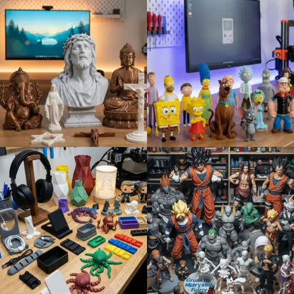 +10,000 STL files ready to print