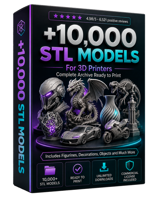 +10.000 archivos STL listos para imprimir